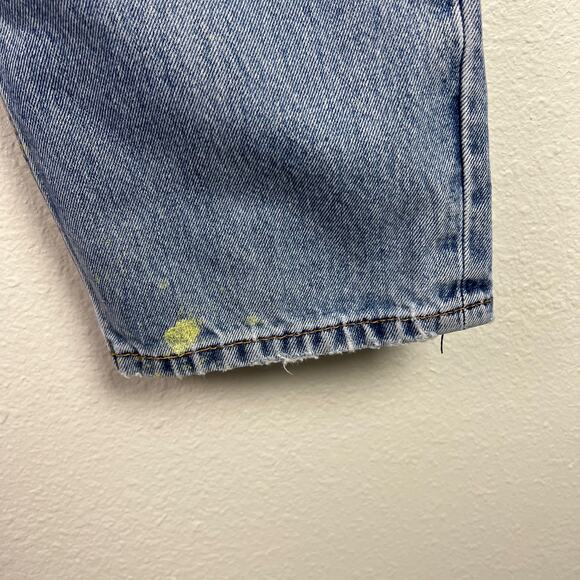 Levi's Men's 550 Relaxed Fit Distressed Jeans 34 x 31 Light Wash - Picture 10 of 11